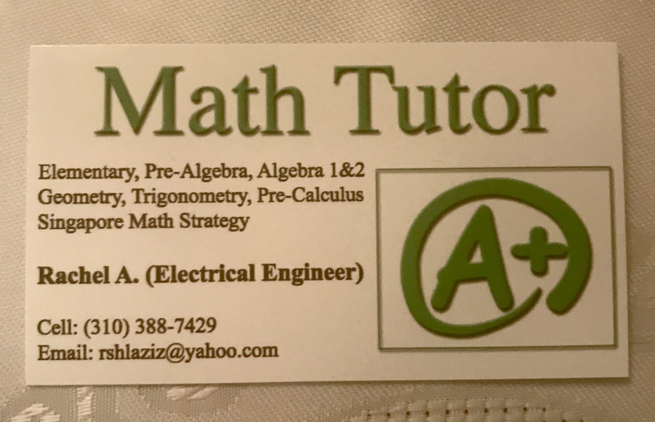 Expert Math Tutoring in Beverly Hills \u0026 Los Angeles | Rachel the Math Tutor